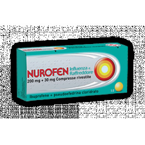 Nurofen Influenza E Raffreddore 200 Mg + 30 Mg
