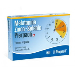 Melatonina Zinco-Selenio Pierpaoli 60 Compresse