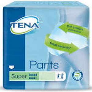 Pannolone Pull Up Tena Pants Super Taglia Medium 10 Pezzi