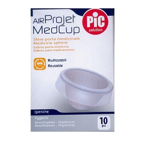 AirProjet MedCup Sfera Porta Medicinale 10 Pz