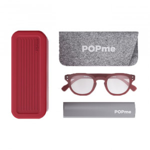 Glasses Cherry Red +1,5