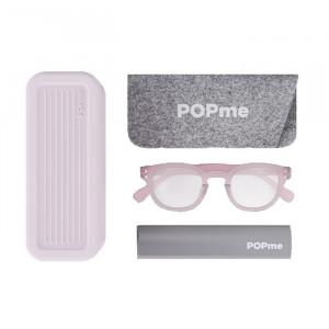 Glasses Rose Pearl +2