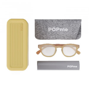 Glasses Yellow Peach +3