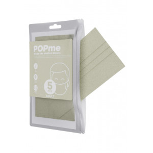 Mask Chirurgica Tipo Iir Sabbia 5 Pezzi