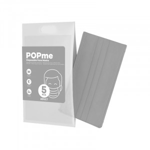 Mask Chirurgica Grey 5 Pezzi