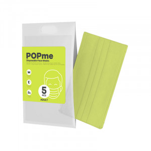 Mask Chirurgica Lime 5 Pezzi