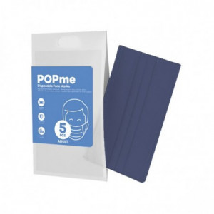 Mask Chirurgica Navy 5 Pezzi
