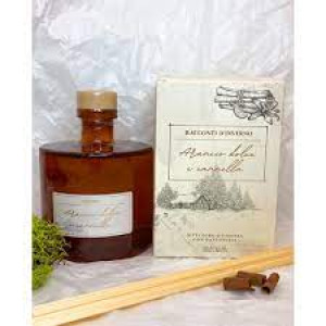 Diffusore L'Attesa Piu' Dolce Arancio Dolce e Cannella Con Bastoncini 500 Ml