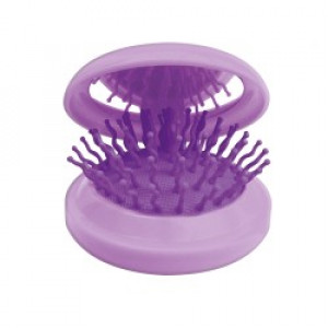 Spazzola Per Capelli Tascabile Pastel Viola