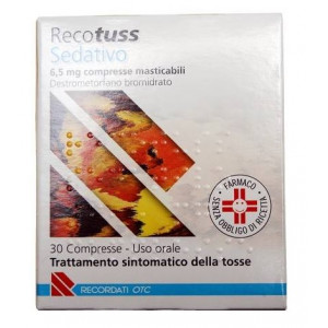 Recotuss Sedativo 30 Compresse Masticabili 6,5Mg