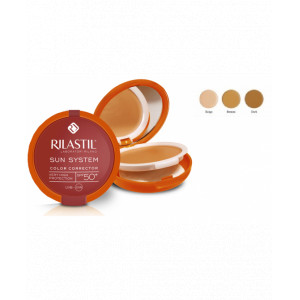Sun System Fondotinta Compatto Beige Spf50+ 10 Ml 