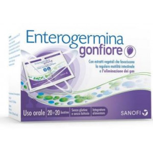 Enterogermina Gonfiore 20 Bustine Bipartite