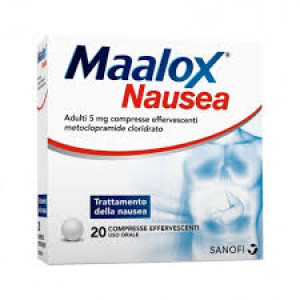 Maalox Nausea 20 Compresse Effervescenti 5 Mg