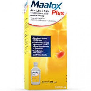 Maalox Plus Sospensione Orale 4+3,5+0,5%