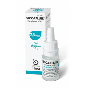 Siccafluid Gel Oft 10G 2,5Mg/G