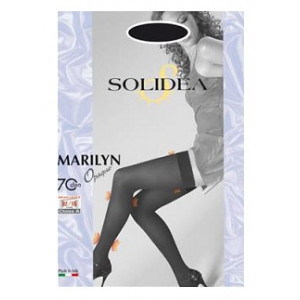 Marilyn 70 Opaque Calza Autoreggente Nero 3-ML