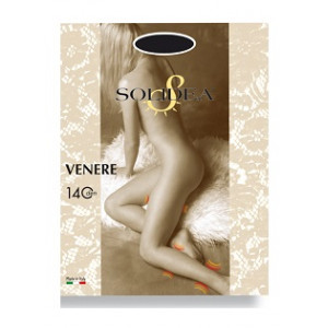 Venere 140 Collant Tutto Nudo Nero 4XL-XL