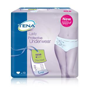Tena Lady Pants Discreet L 10 Pezzi