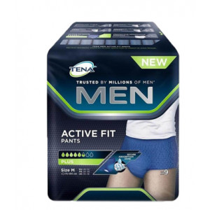 Tena Men Pants Active Fit M 9 Pezzi