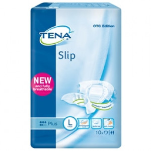 Tena Slip Plus Pannoloni L 10 Pezzi
