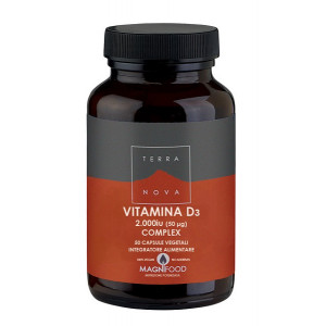 Terranova Complesso Di Vitamina D3 2000 Iu (50Ug) 50 Capsule
