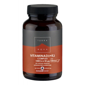 Terranova Vitamina D3 + K2 50 Capsule