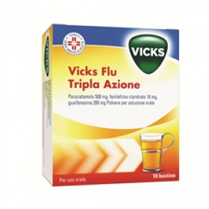 Vicks Flu Tripla Azione 10 Bustine