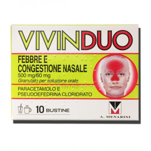 VivinDuo Febbre E Congestrione Nasale 10 Bustine